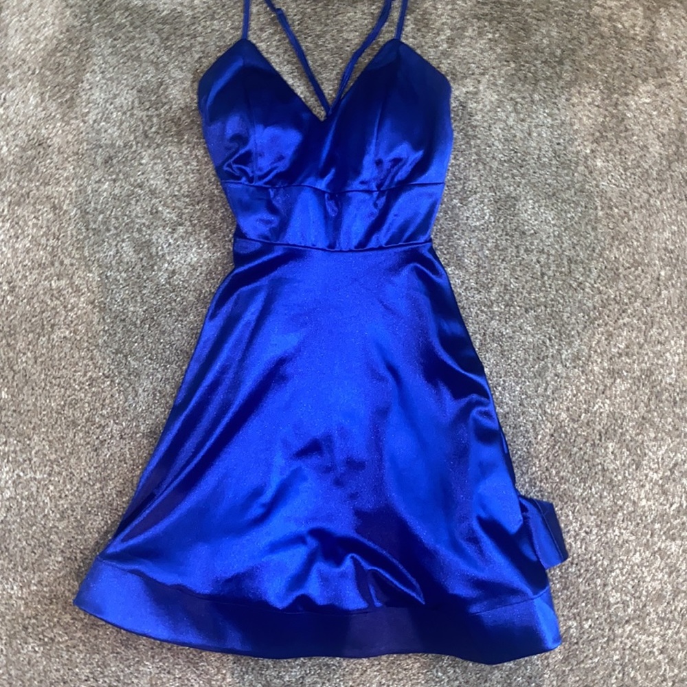 Royal Blue TeezeMe Dress